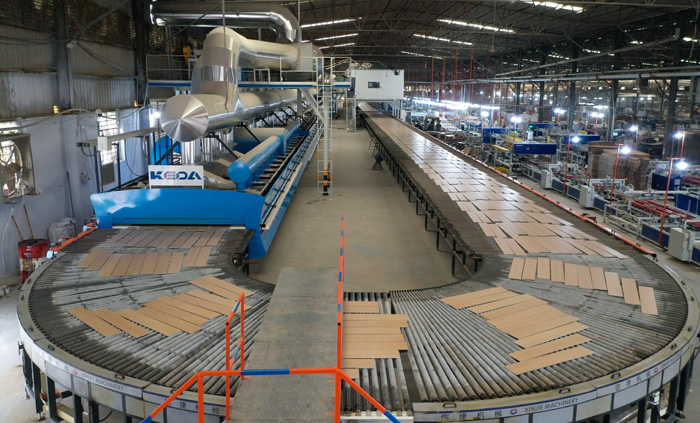 High-end Wood Grain Tiles Production Line with Annual Capacity of 6 Million Square Meters Put into Operation in Fujian Luxury Ceramics Smoothly